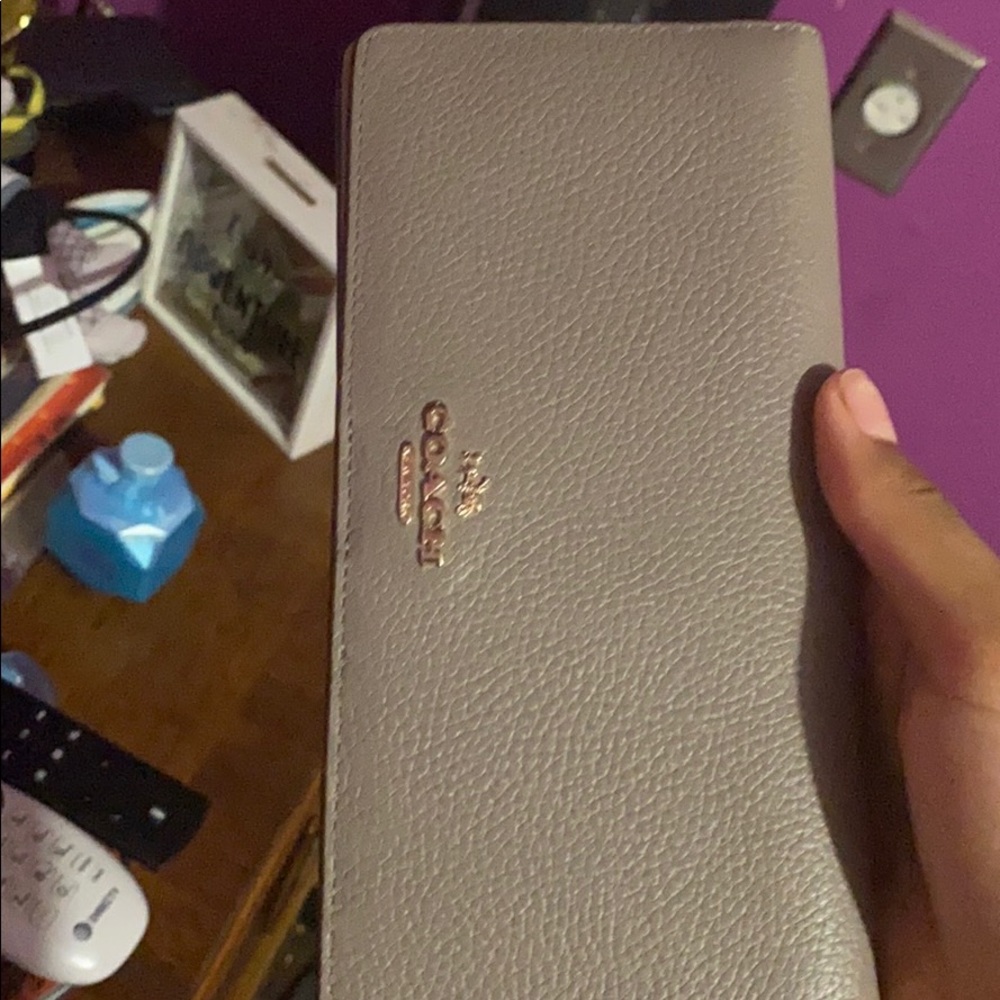 A coach wallet